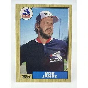 Bob James #342 Chicago White Sox Vintage 1987 Topps TCG‎ MLB Mint